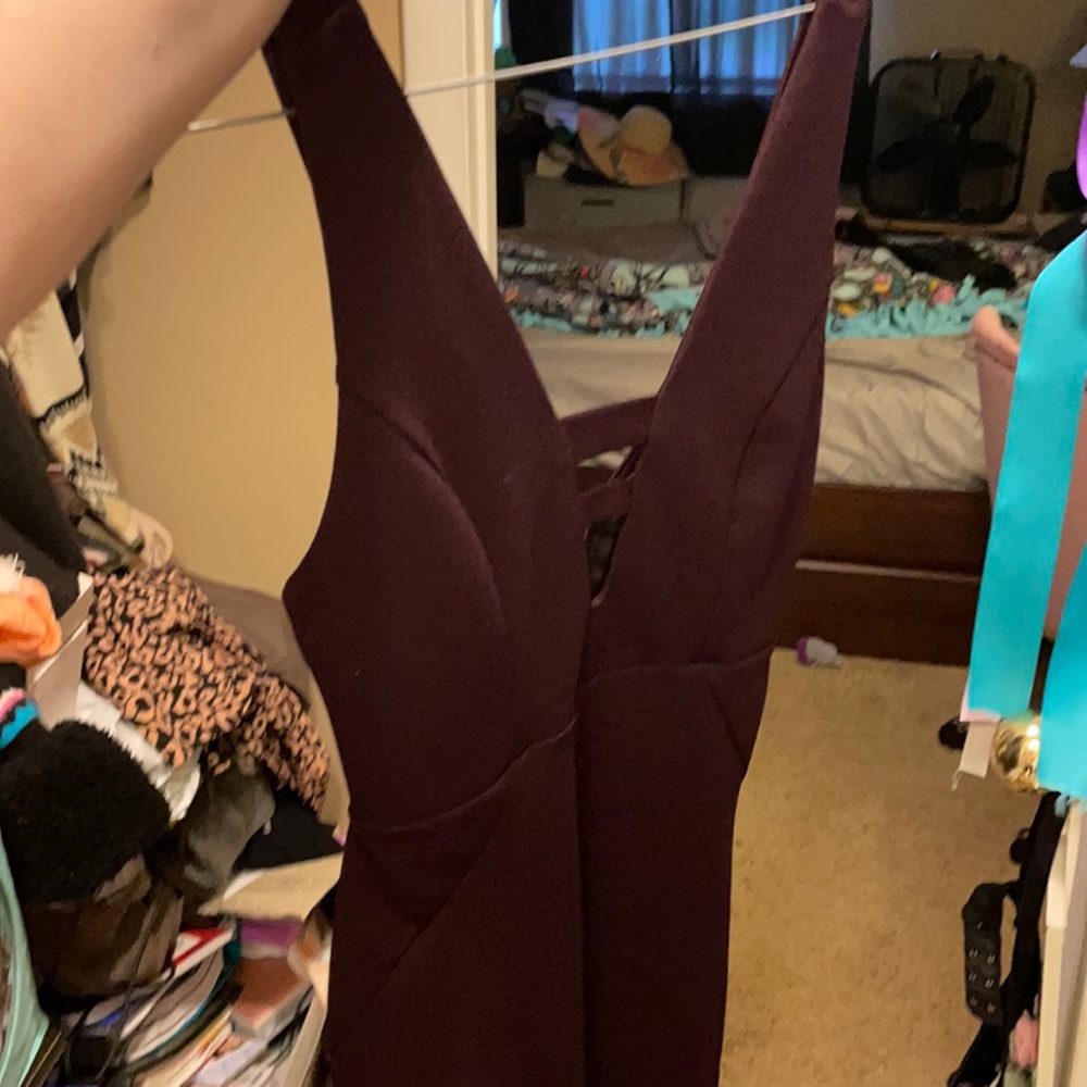 Purple dress!
